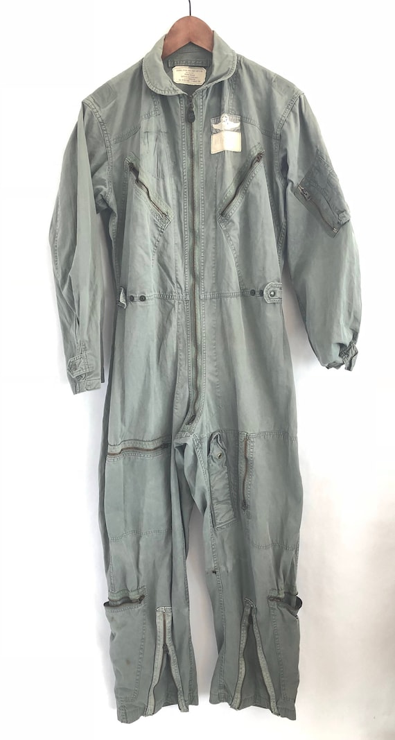 60s flight suit ~ USAF Mens Flying Coveralls
