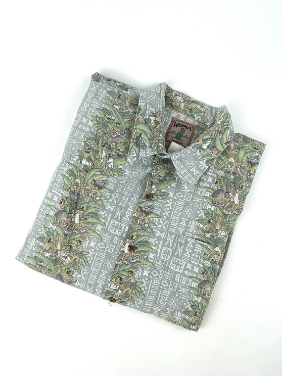 80s Hawaiian Shirt •large• - image 9