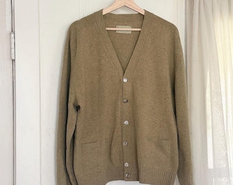 90s Vintage Black Mohair Cardigan/ Minimalist/ Casual