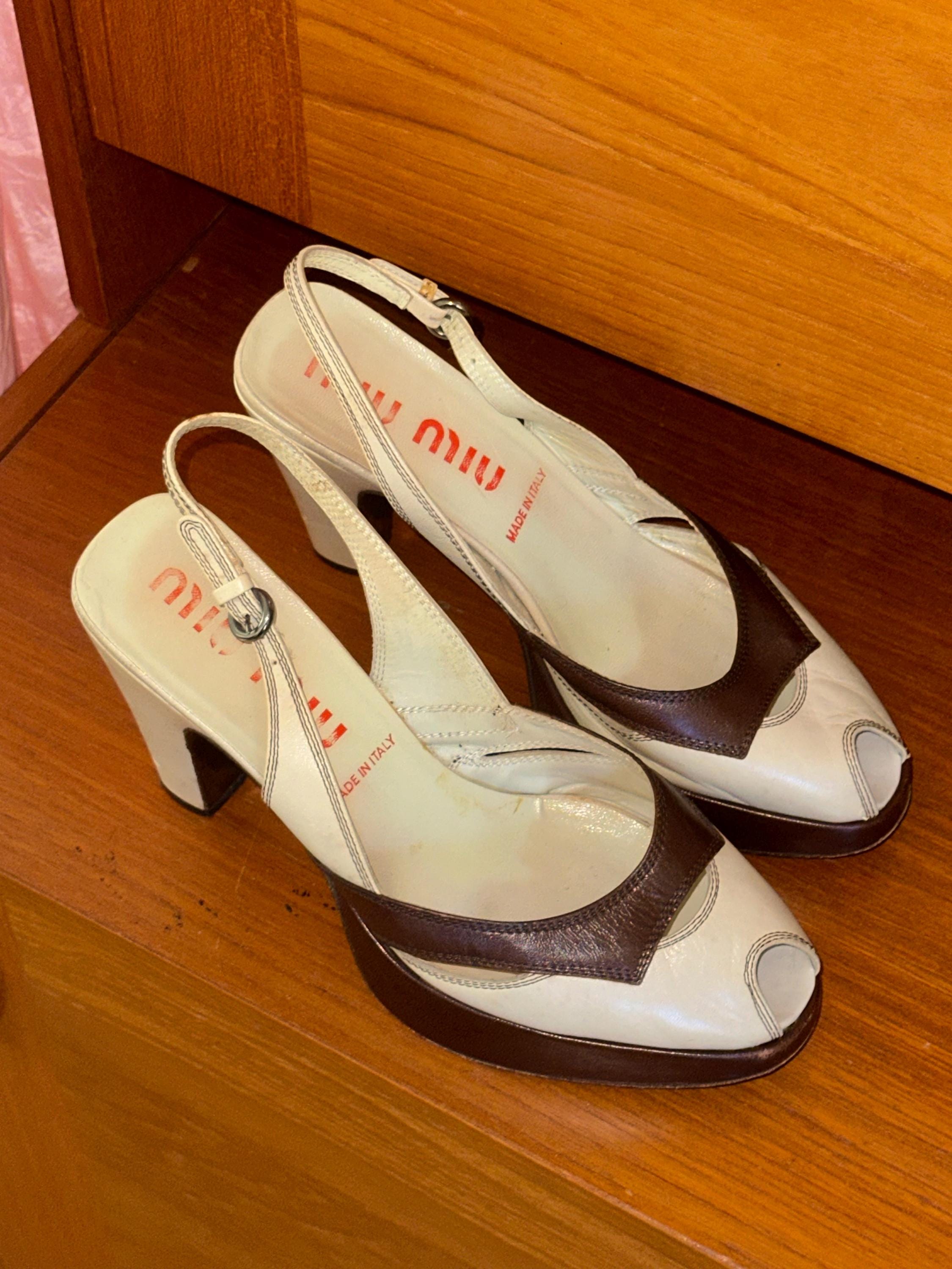 Vintage miu miu heels - Etsy 日本