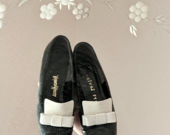 Carroll & Co Velvet Loafers VINTAGE CARROLL & CO VELVET CROWN SLIP ON LOAFERS SHOES MEN  main image 4