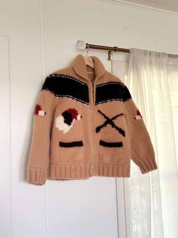 Vintage 1950s cowichan sweater - Gem Vintage 1950s cowichan sweater - Gem