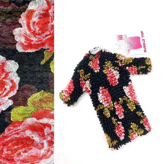 y2k rose popcorn shirt• xsmall-medium•