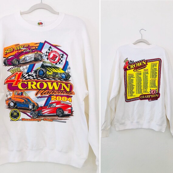 VTG 4Crown Nationals Sweatshirt •Large• 24th Annu… - image 7