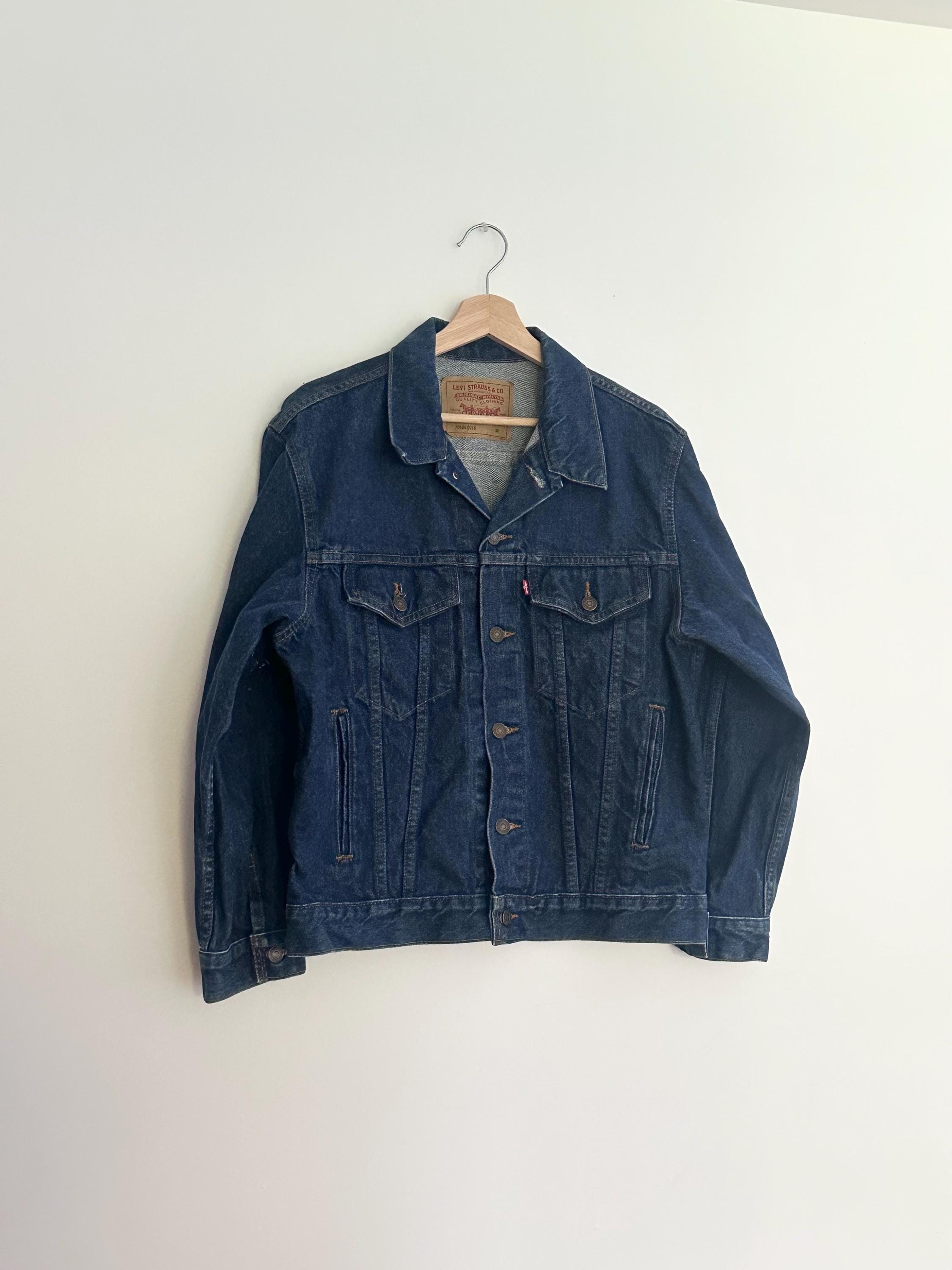 Vintage Big E Levi's Denim Jacket - Etsy Ireland