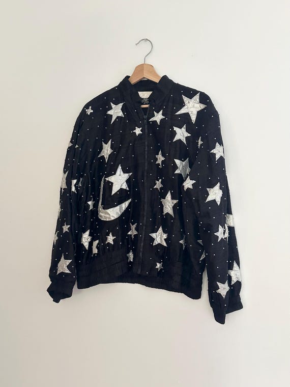 1980s Celestial Silk Cache Jacket - image 5