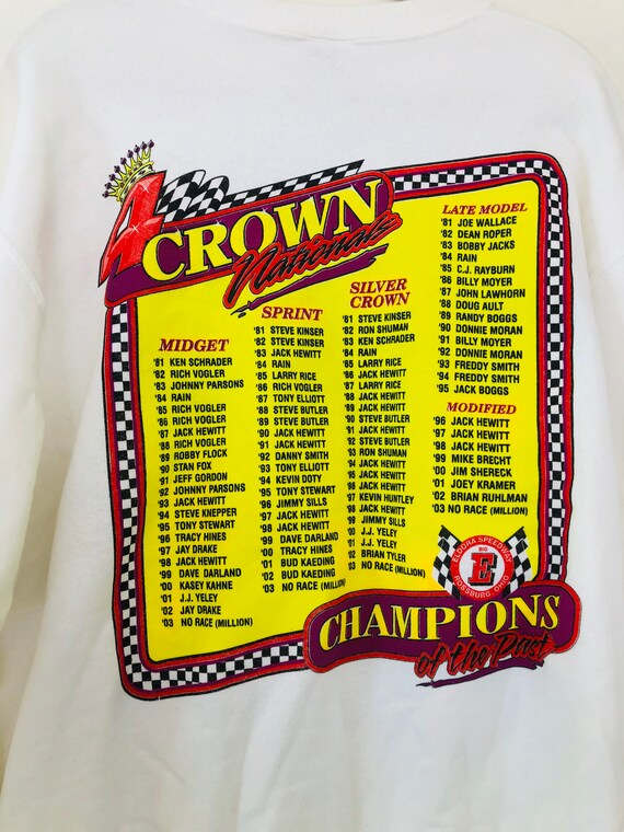 VTG 4Crown Nationals Sweatshirt •Large• 24th Annu… - image 4