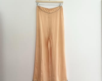 Pantaloni da casa in raso anni '30 • taglia S/M •