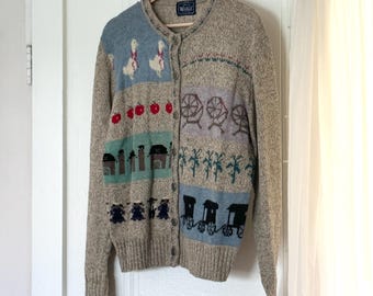Maglione Woolrich Storybook anni '80 • medio •