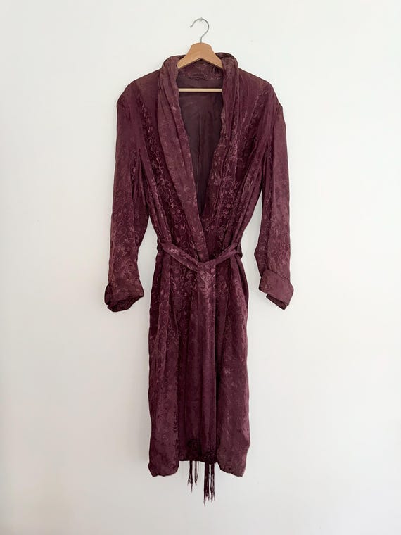 1950s Silk Tasseled Robe • Motion Picture Costume Company•