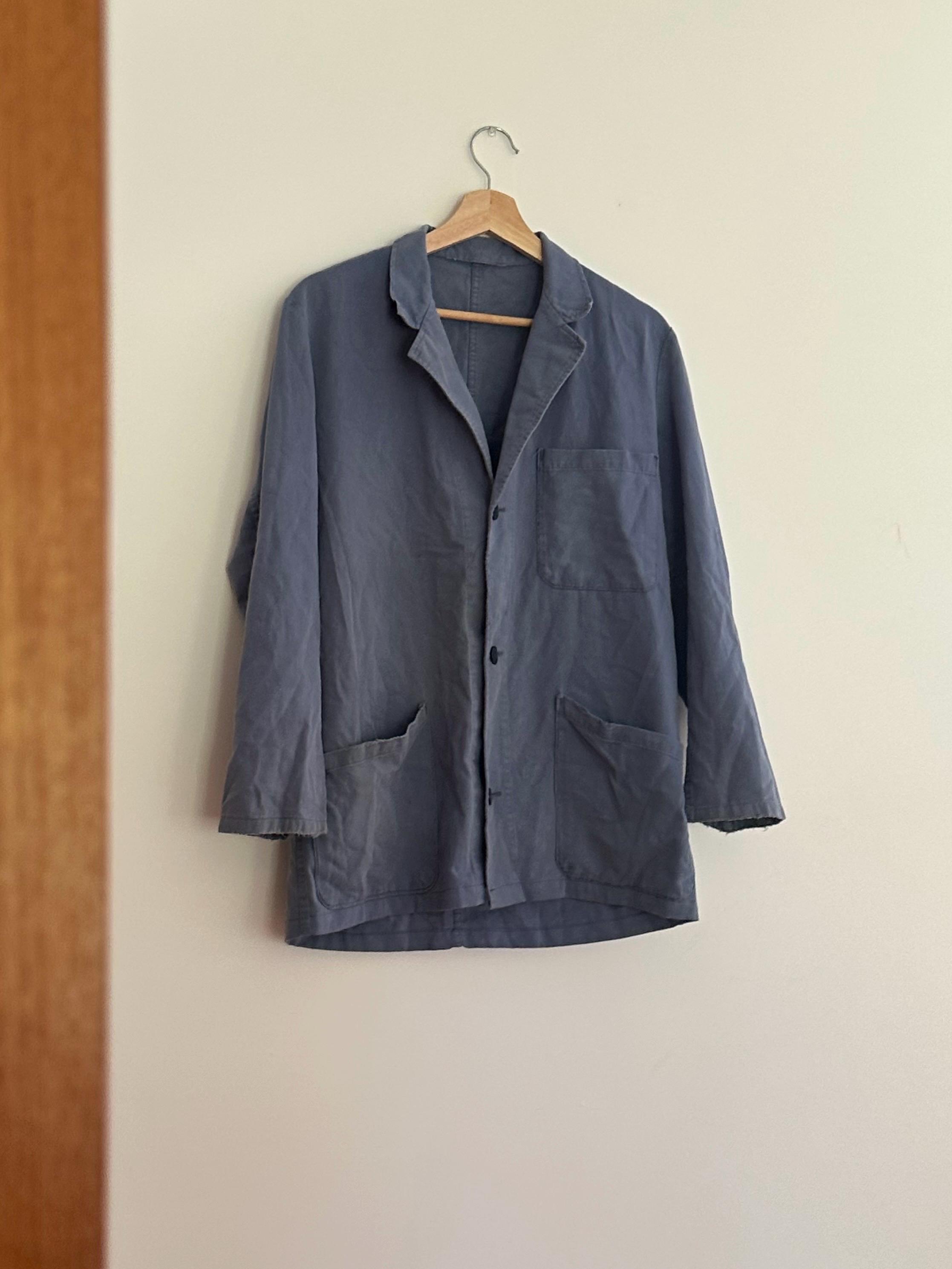 40s French Workwear Chore Coat •med• - Etsy