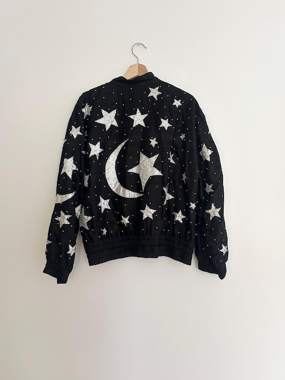 1980s Celestial Silk Cache Jacket - image 2