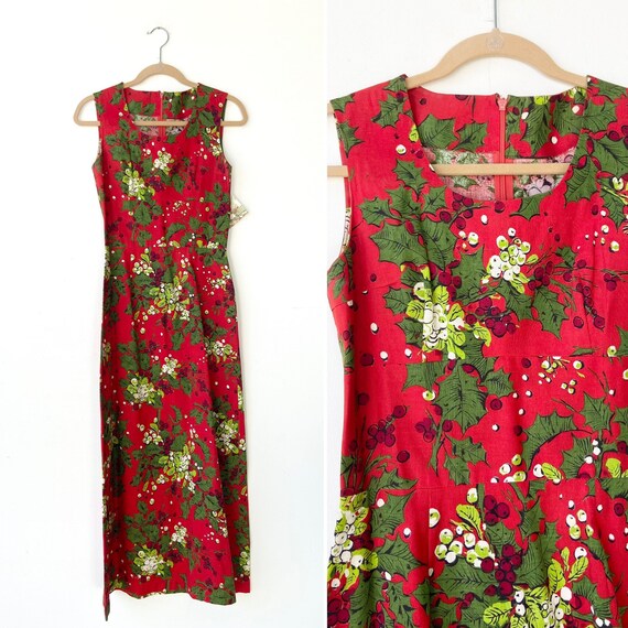 60s mistletoe maxi• small•