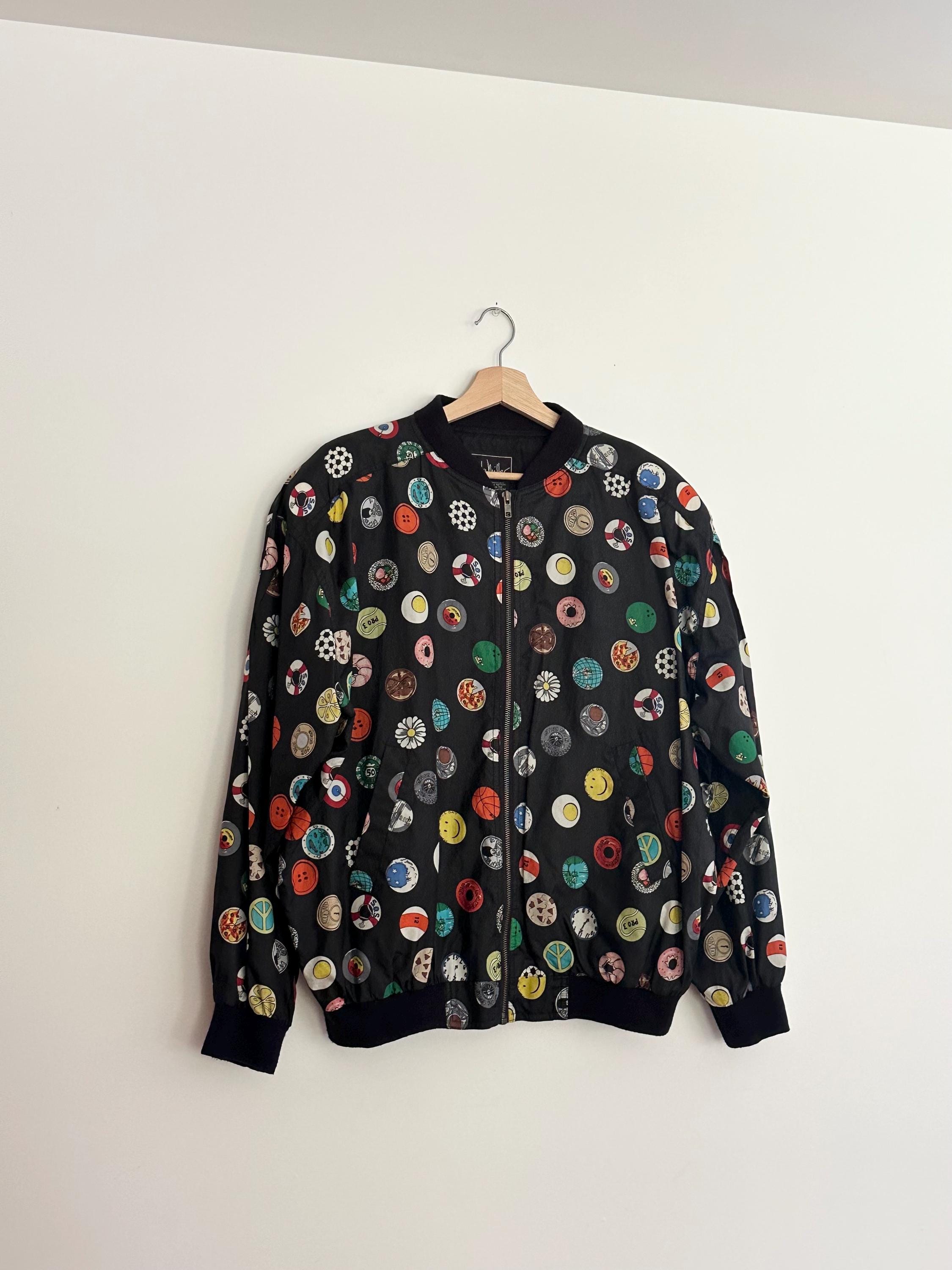 Nicole Miller Silk Jacket - Etsy Nicole Miller Silk Jacket - Etsy