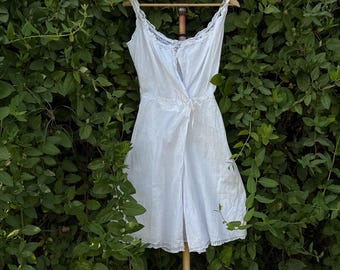 Mono de algodón estilo eduardiano • talla XS •