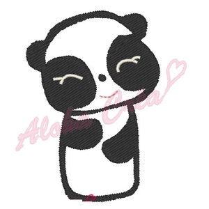 Machine Embroidery Design panda - Instant Digital Download