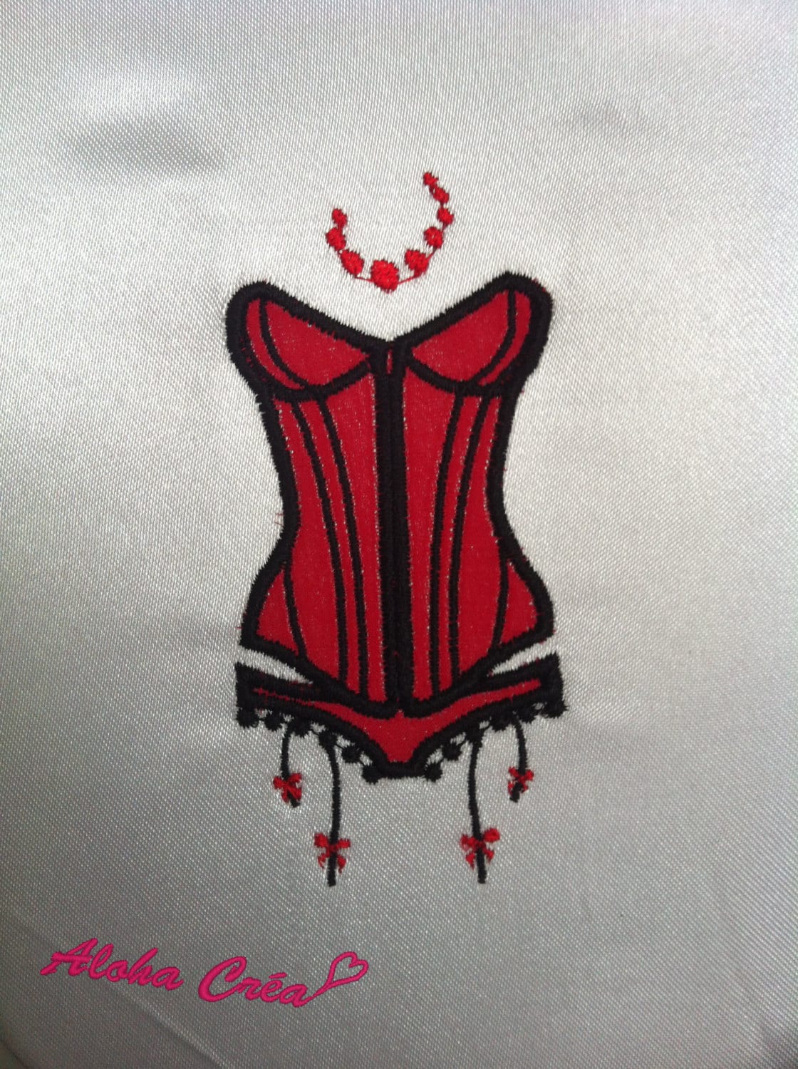 Machine Embroidery Design Corset Underwear Lingerie Etsy