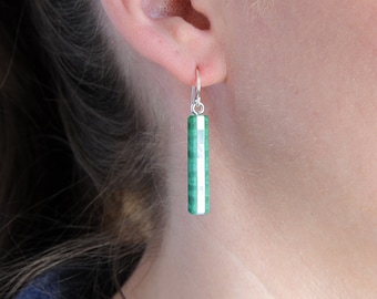 Petite Mother of Pearl Earrings with Lever Back Option