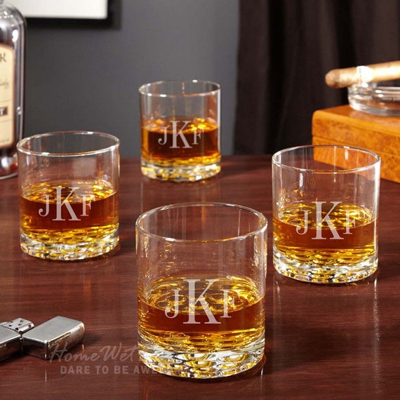 Whiskey Glasses,Scotch Glasses,Old Fashioned Whiskey Glasses/Perfect Gift  for Scotch Lovers/Style Glassware for Bourbon/Rum