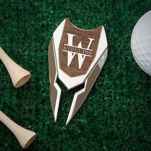 Engraved Divot Tool - Golf Ball Marker, Golf Gifts for Men, Custom Golf Gift -