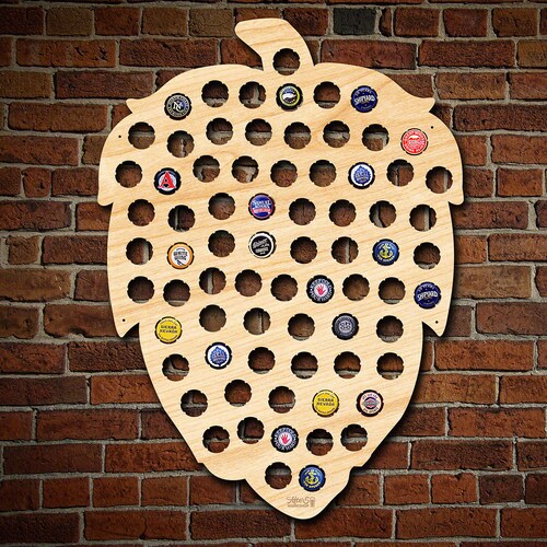 Bottle Cap Holder of Beer Hop Unique Gifts for Craft Beer Etsy