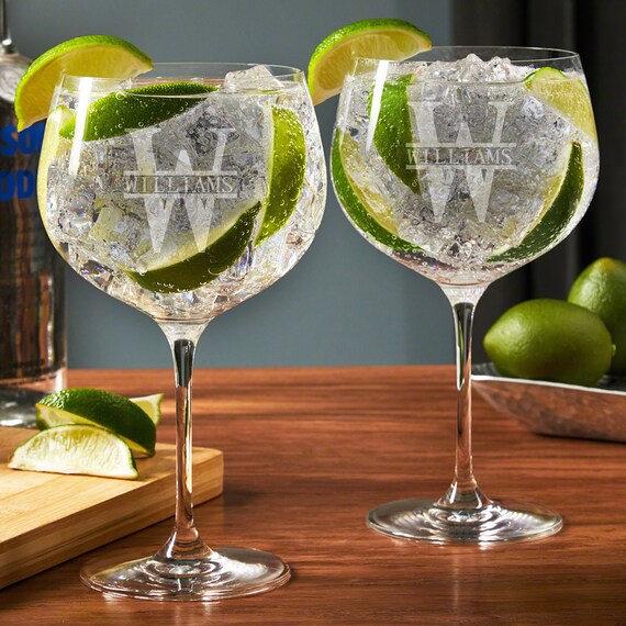 Personalized cocktail glasses deals