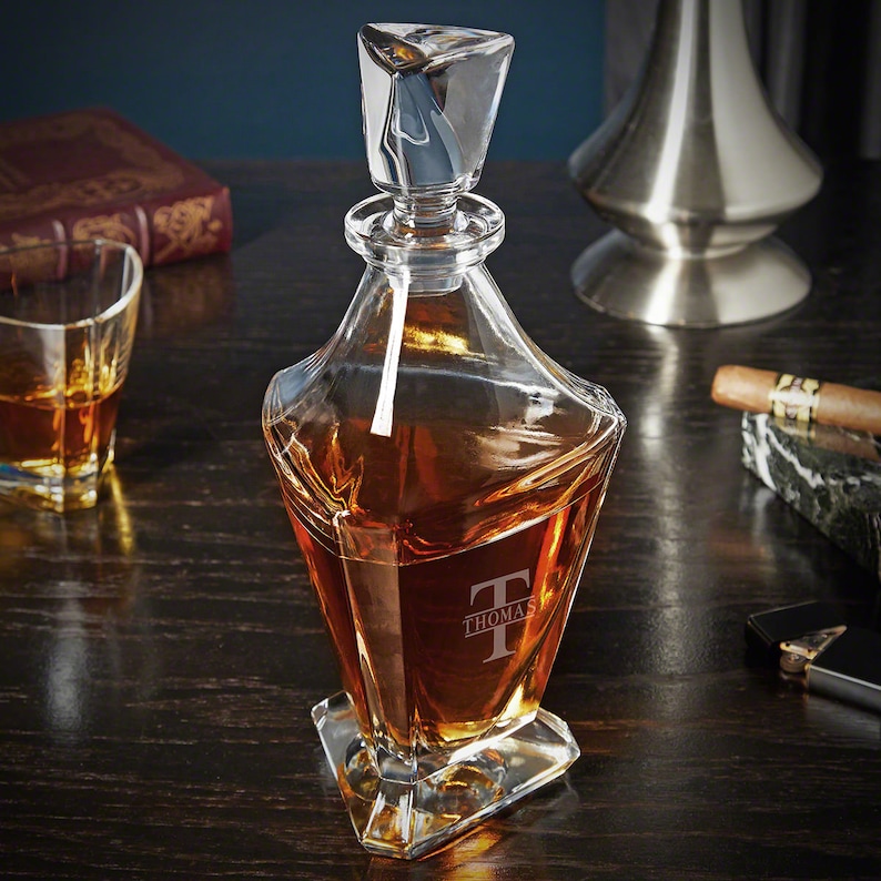 Oakmont Engraved Bishop Whiskey Decanter Whiskey Lover Gift - Etsy