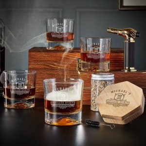 Black Diamond Personalized Whisky Smoker Kit Gifts for Whiskey Lovers ...