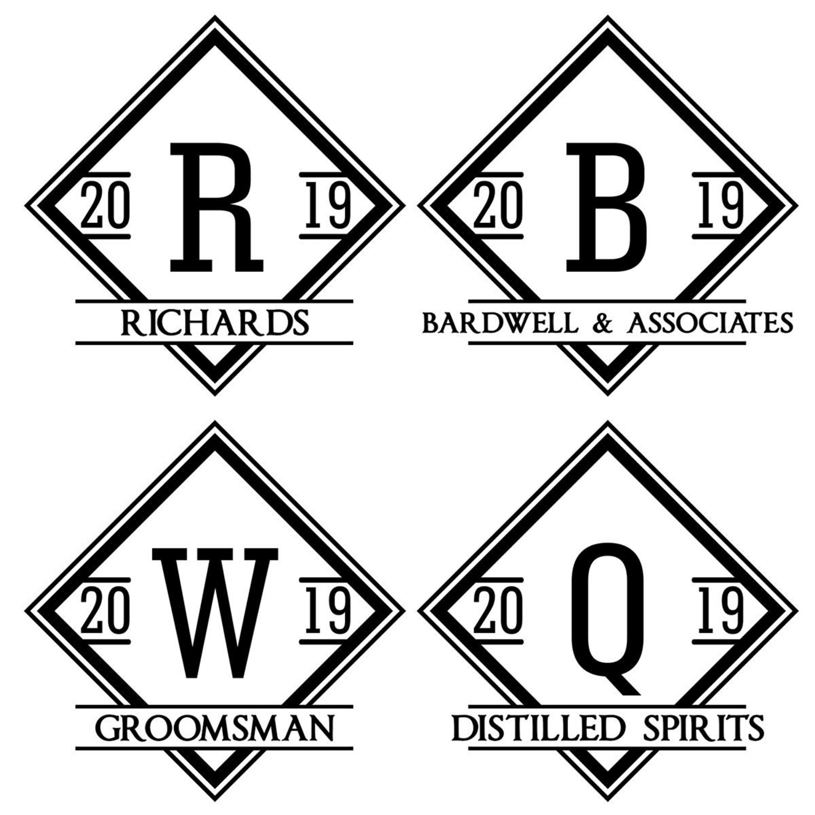 Drake Leather Wrap Custom Whiskey Glasses Set of 4 Engraved Etsy