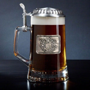 Custom Beer Stein - Custom Beer Tankard, Oktoberfest Stein, Custom Beer Mug, Beer Lover Gift -