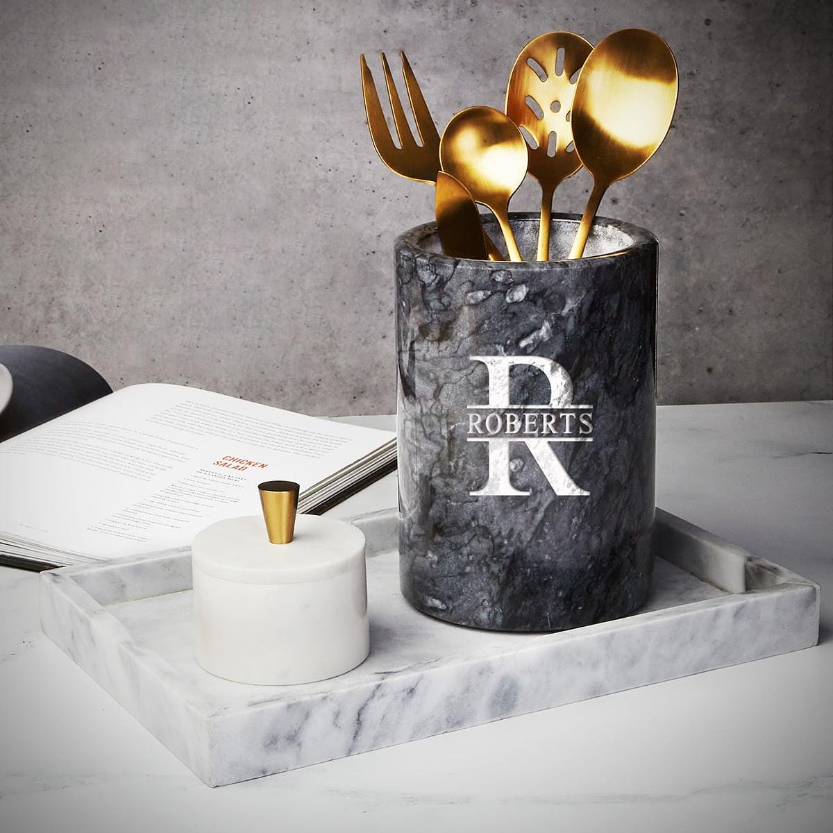 Engraved Marble Wine Chiller - Personalized