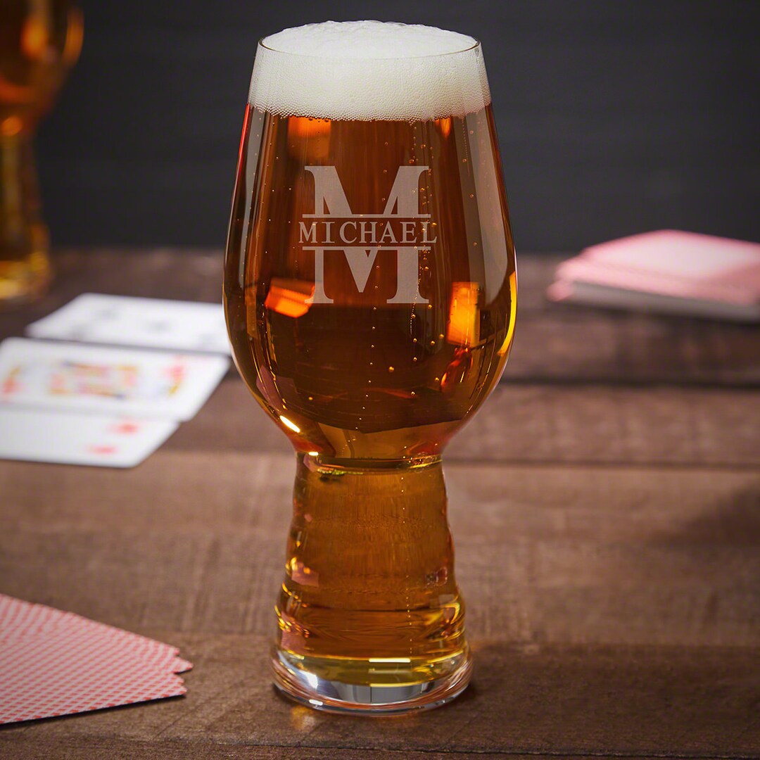 Oakmont Personalized Spiegelau IPA Glass Beer Lover Gift - Etsy