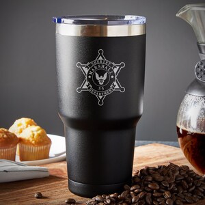 Custom Insulated Tumbler for Law Enforcement Gifts for Police, Academy Graduation, Cop Retirement image 6