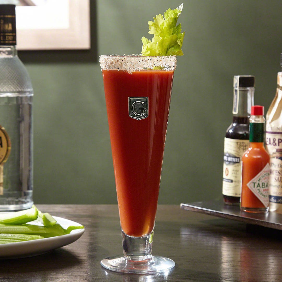 Regal Crested Custom Bloody Mary Glass Brunch Time Sunday - Etsy