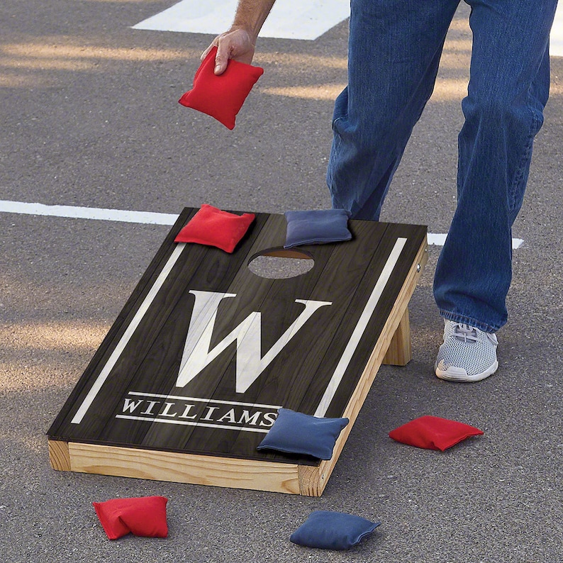 Oakmont Custom Bean Bag Toss Boards Set of 2 Personalized Etsy