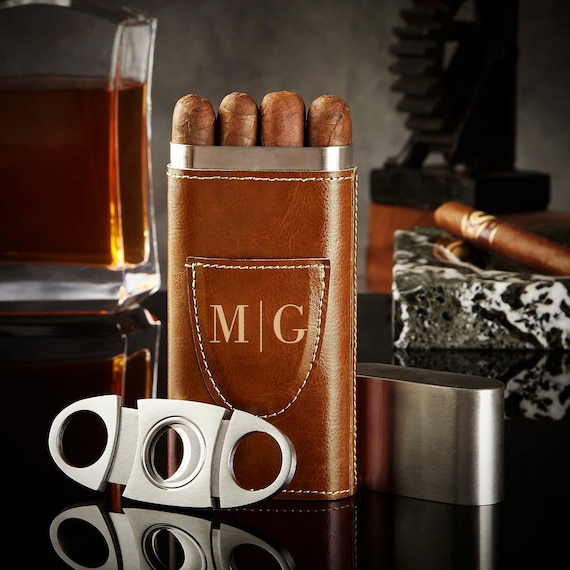 travel cigarette case Custom Cigar Travel Case With Cutter - Portable Cigar Holder, Vintage Cigar  Accessories for Men, Leather Cigar Case, Best Man Gift for Him