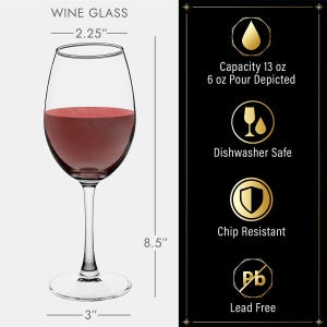 Personalized Wine Glasses Set of 4 - Wine Lover Gifts, Etched Wine Glasses Set, Stemmed Wine Glass, Wine Gift Set, Personalized Gift image 5