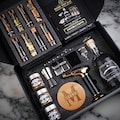 DIY Cocktail Infusion Kit and Whiskey Smoker 24pc - Whiskey Lover Gift, Old Fashioned, Craft Cocktails, Home Bartender Kit, Bourbon Kit