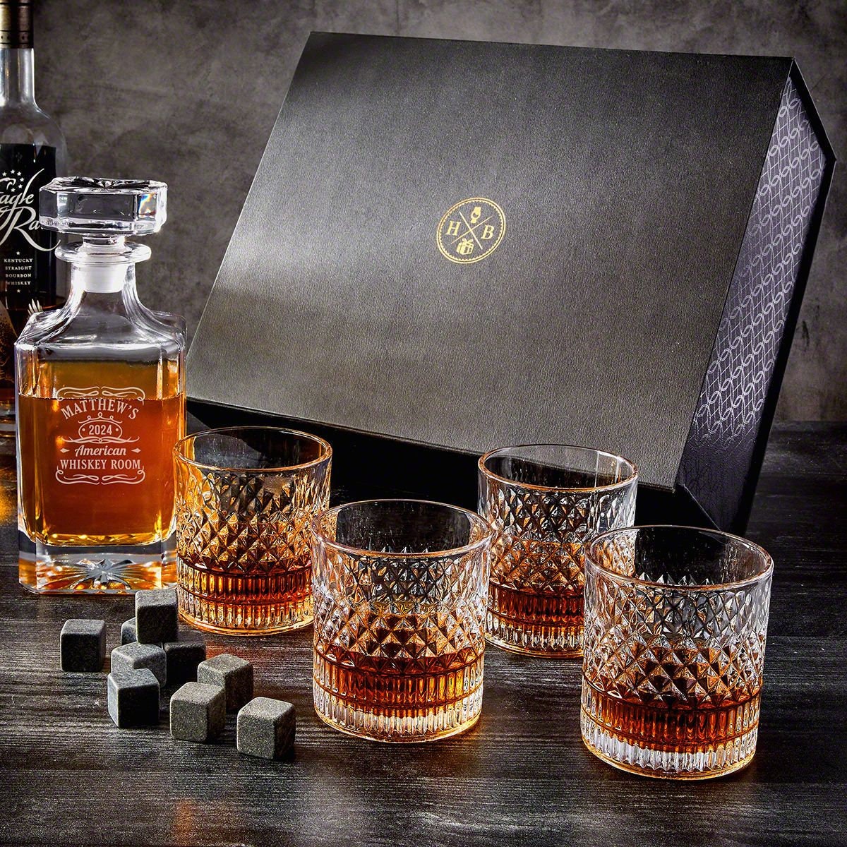 Whisiskey - Coffret Whisky - Coffret Cadeau Homme - Cadeau Noel - 2 Verre a  Whisky, 8 Pierre a Whisky, 2 sous-Verres & Pinces : : Cuisine et  Maison