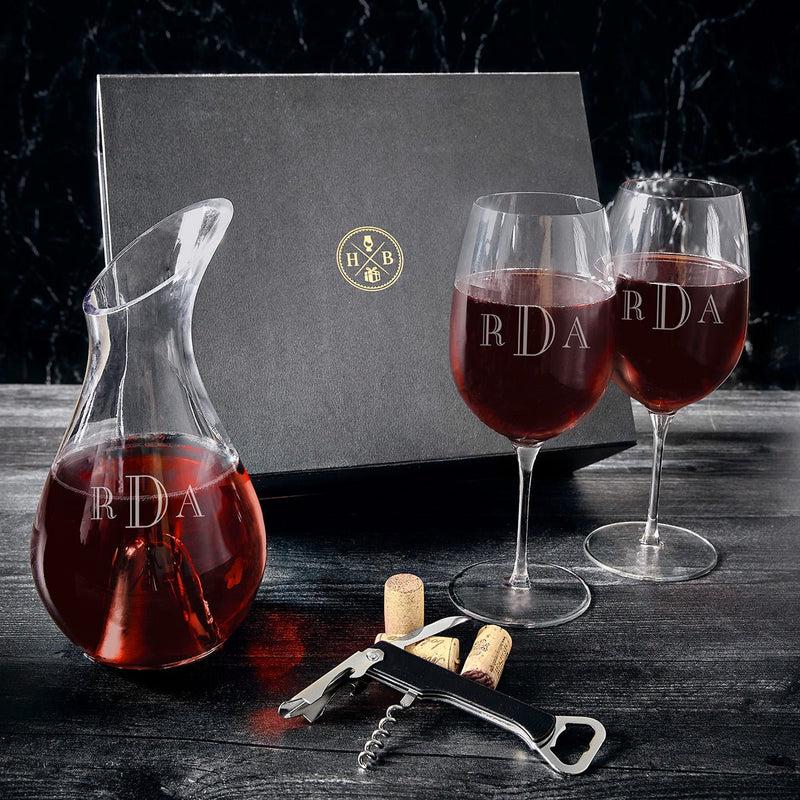 Carafe With 2 Glasses - Etsy