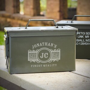 Personalized Ammo Can Whiskey Gift Set Outdoorsman Gifts, Whiskey Lover ...