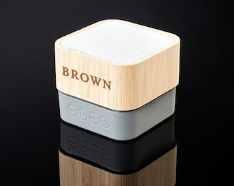 Personalized Bluetooth Speaker with Lightshow - Custom Speaker, Portable Speaker, Wireless Speaker