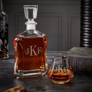 Engraved Dimera Cocktail Glass - Personalized Whiskey Glass, Etched ...