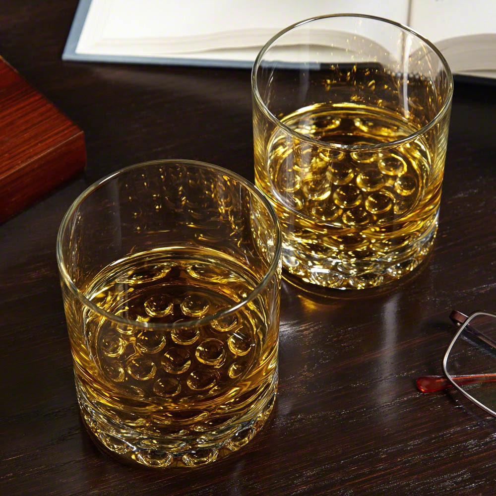 Bull Fighting Whiskey Decanter Set with Glasses -  Whiskey Glass and Decanter Set, El Matador Decanter, Etched Whiskey Glasses
