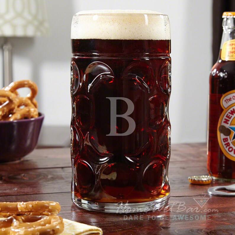Personalized Dimple Beer Mug Oktoberfest Giant XL Holds 35 Etsy