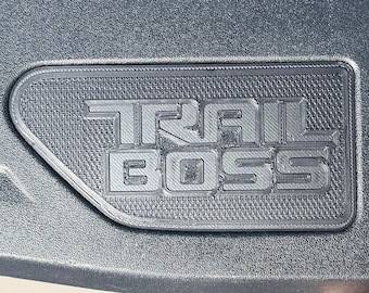 2019-2026 Silverado Sierra Stake Pocket Covers TRAIL BOSS Black