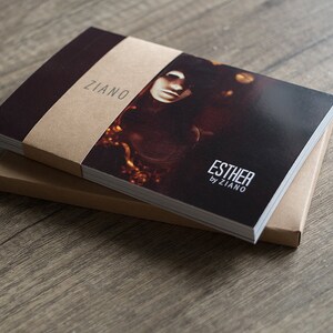 Ensemble de cartes postales Esther 4x6