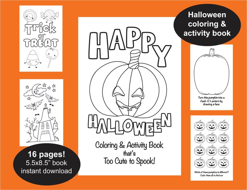 Halloween Coloring Game E-book, 16 Webpage Reserve, Halloween Coloring Webpages, Children Halloween Game, Halloween game titles, printable Halloween photo relating to Halloween Games Printable named Halloween Coloring Sport E-book, 16 Website page Reserve, Halloween Coloring Web pages, Children Halloween Recreation, Halloween online games, printable Halloween