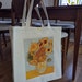 Van Gogh's Sunflowers Transferred to a Sturdy Canvas Tote Bag. Great for Mother's Day, Shopping, the Beach, Gifts for Her 