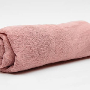 Dusty Rose Premium Cheesecloth Table Runner Pick Your Length